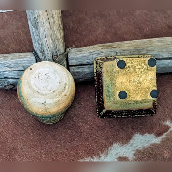 Vintage Bundle Rustic Ceramic Glazed Pots/Vases - Picture 6 of 10